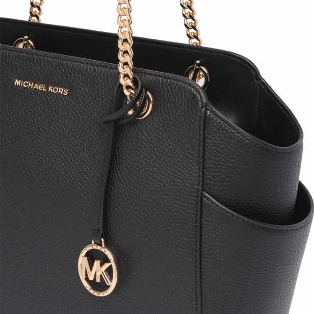 MICHAEL KORS マイケルコース Black トートバッグ レディース 秋冬2023 30F3G6JT6L 001 BLACK  【関税・送料無料】【ラッピング無料】 ia｜au PAY マーケット