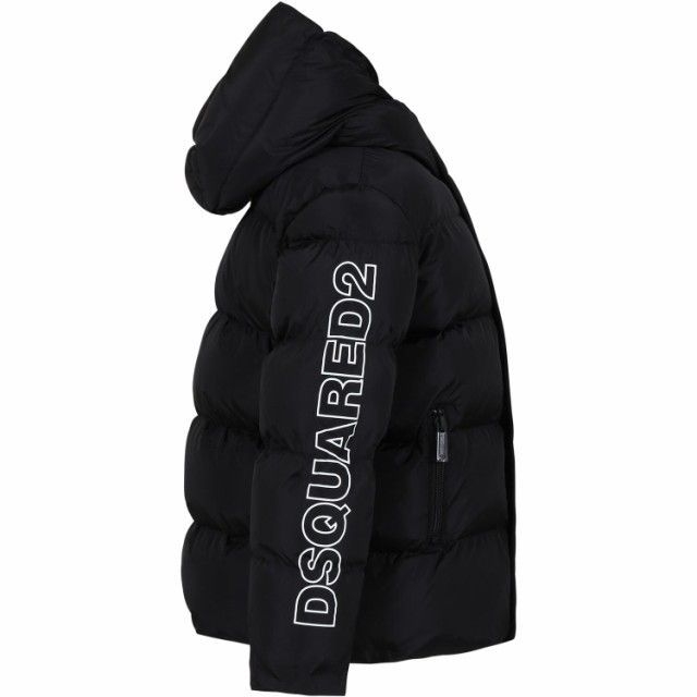 DSQUARED2 ディースクエアード ブラック Black ジャケット ボーイズ