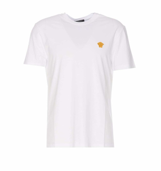 VERSACE ヴェルサーチ ホワイト White Tシャツ メンズ 秋冬2023