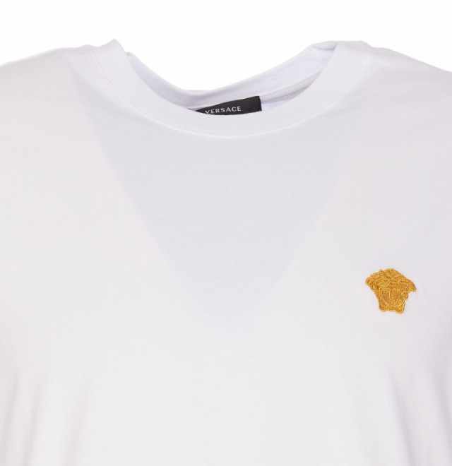 VERSACE ヴェルサーチ ホワイト White Tシャツ メンズ 秋冬2023