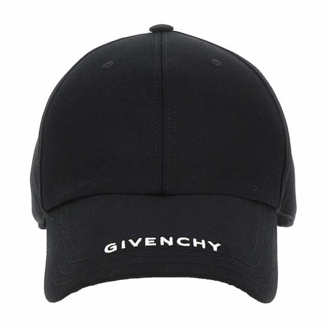 GIVENCHY ジバンシィ ブラック Black Logo cap 帽子 メンズ 秋冬2023