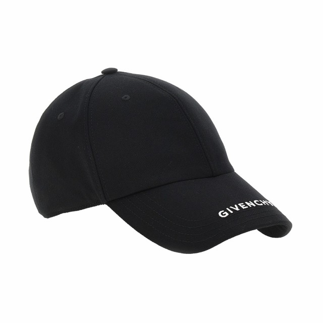 GIVENCHY ジバンシィ ブラック Black Logo cap 帽子 メンズ 秋冬2023