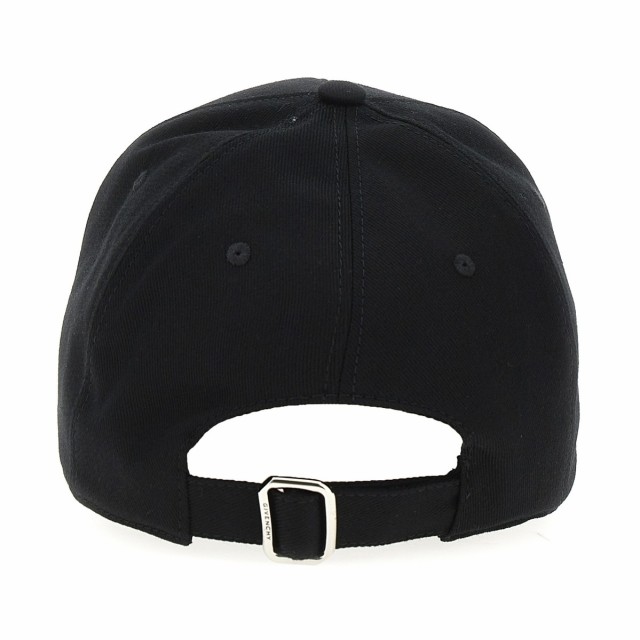 GIVENCHY ジバンシィ ブラック Black Logo cap 帽子 メンズ 秋冬2023