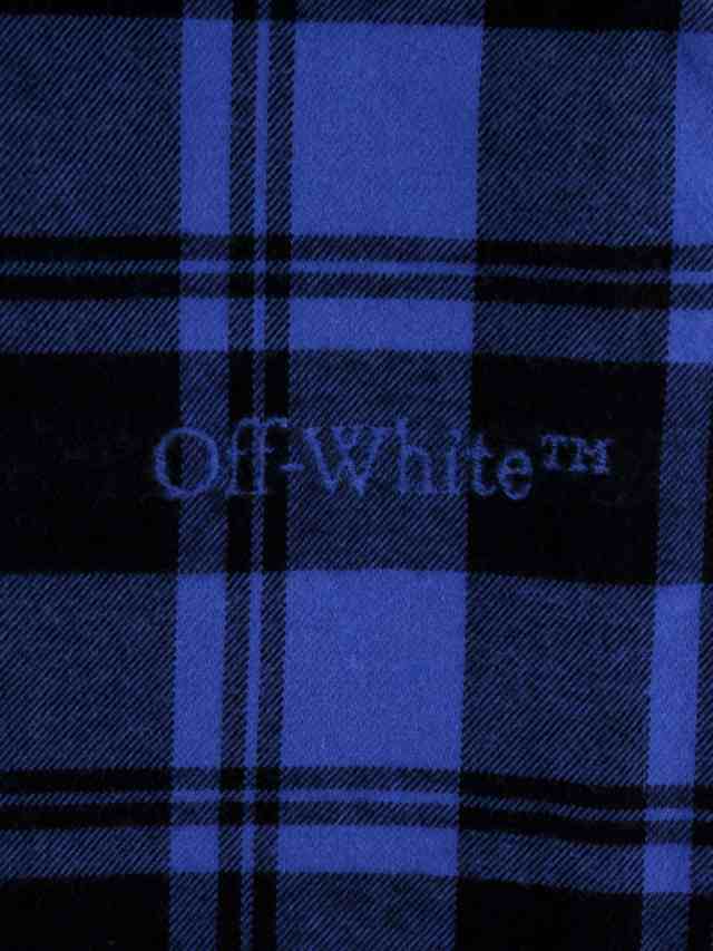 OFF WHITE オフホワイト Blue シャツ メンズ 秋冬2023