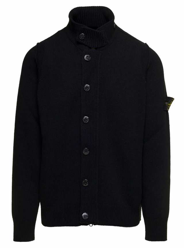 STONE ISLAND ストーン アイランド ブラック Black ニットウェア