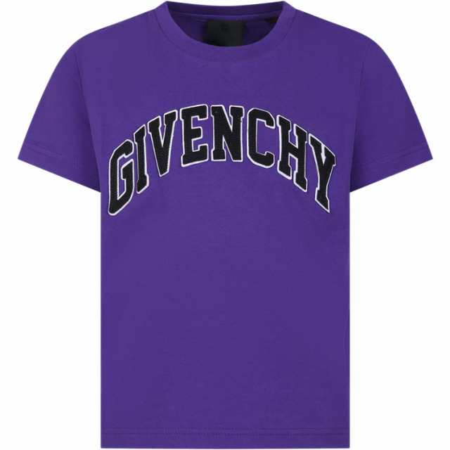 GIVENCHY ジバンシィ パープル Violet トップス ボーイズ 秋冬2023 H25460 91C 【関税・送料無料】【ラッピング無料】  ia｜au PAY マーケット