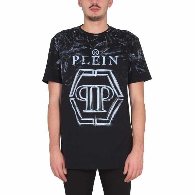 PHILIPP PLEIN フィリップ プレイン ブラック NERO Tシャツ メンズ