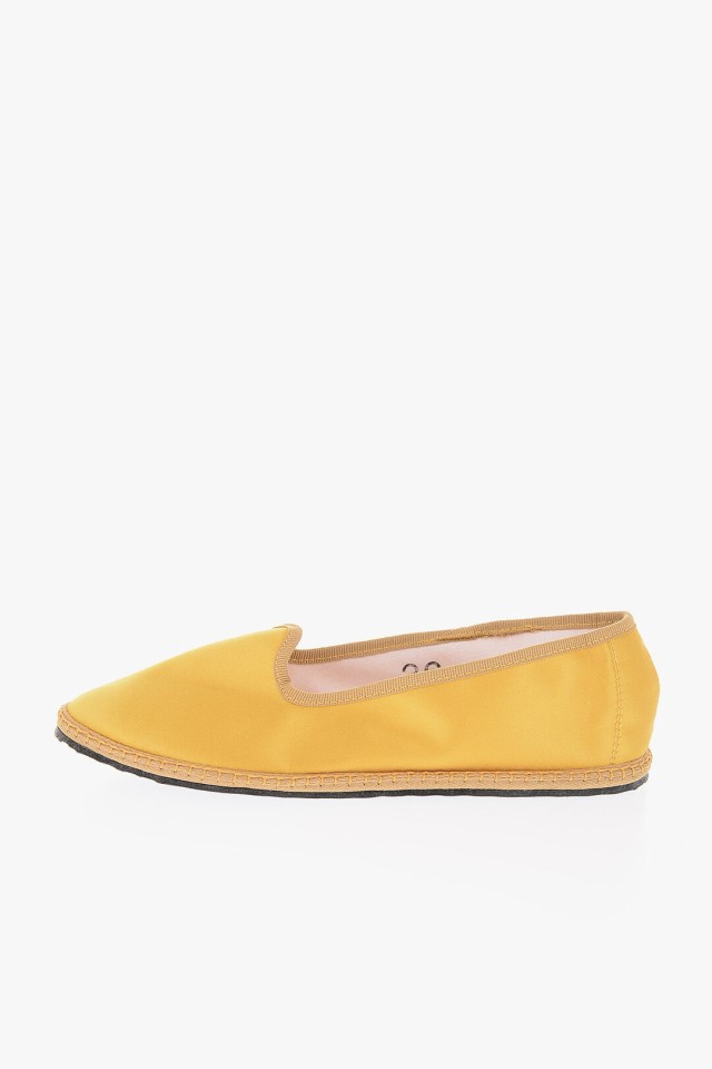 VIBIVENEZIA ヴィビ ヴェネツィア Yellow フラットシューズ WS22FIS21SA07CO/K IS レディース SOLID  COLOR SATIN FURLANE BALLET FLATS ｜au PAY マーケット