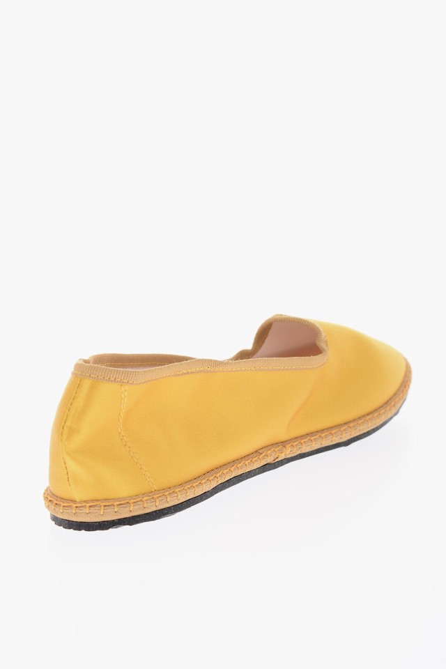 VIBIVENEZIA ヴィビ ヴェネツィア Yellow フラットシューズ WS22FIS21SA07CO/K IS レディース SOLID  COLOR SATIN FURLANE BALLET FLATS ｜au PAY マーケット