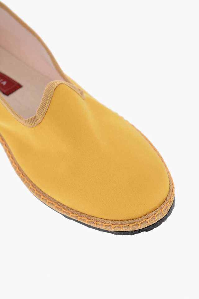 VIBIVENEZIA ヴィビ ヴェネツィア Yellow フラットシューズ WS22FIS21SA07CO/K IS レディース SOLID  COLOR SATIN FURLANE BALLET FLATS ｜au PAY マーケット