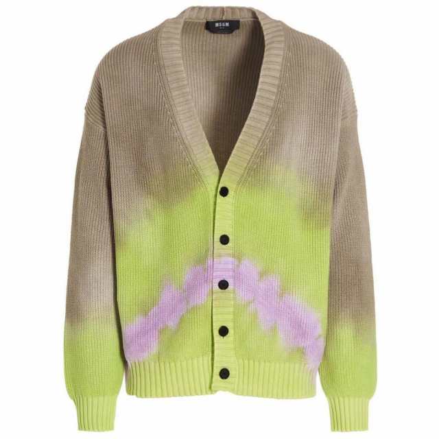 MSGM エムエスジーエム Multicolor Chunky cardigan ニットウェア