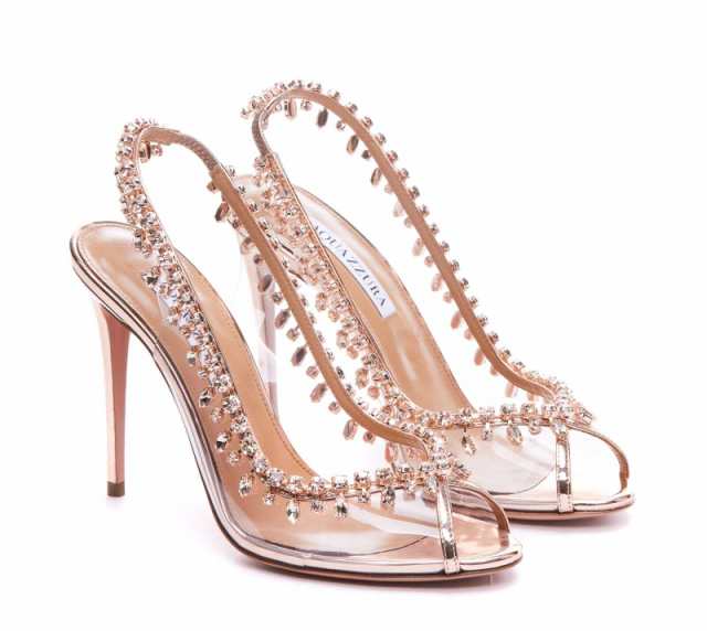 AQUAZZURA アクアズーラ ピンク Pink サンダル レディース 秋冬2023