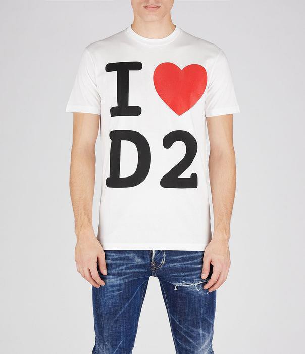 DSQUARED2 ディースクエアード ホワイト White Tシャツ メンズ 秋冬2022 S74GD1028S23009 100  【関税・送料無料】【ラッピング無料】 ia｜au PAY マーケット