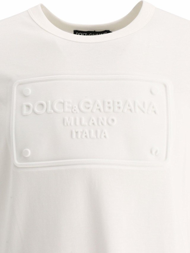 DOLCE＆GABBANA ドルチェ＆ガッバーナ ホワイト Bianco Tシャツ メンズ