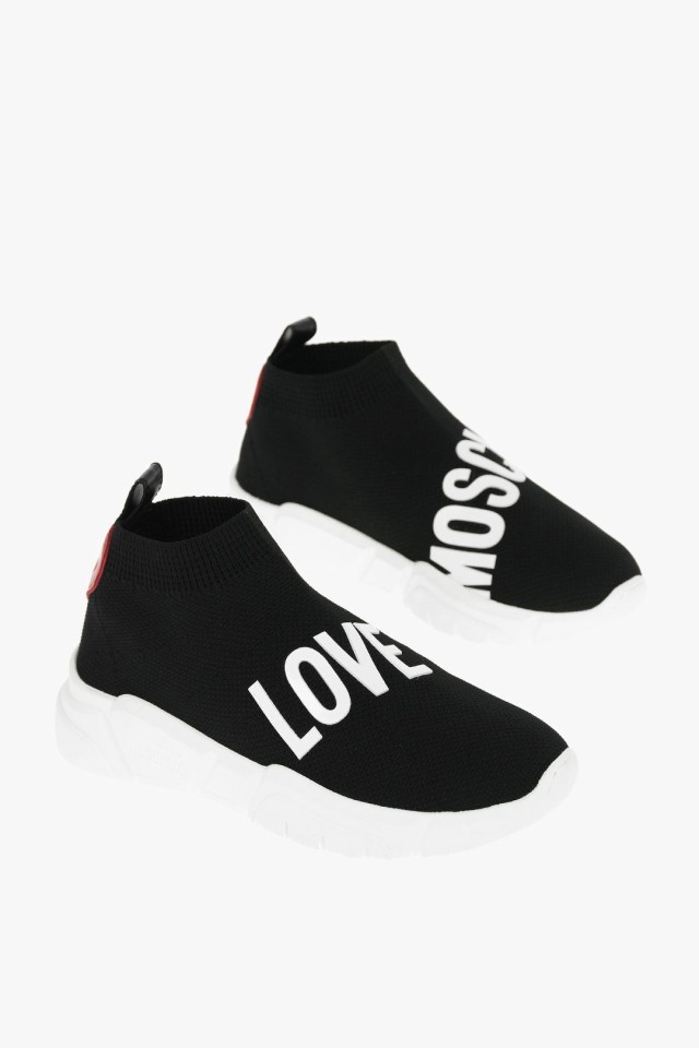 LOVE MOSCHINO ♡ ハートレザースニーカー 36サイズ | www.bauen.com.ar