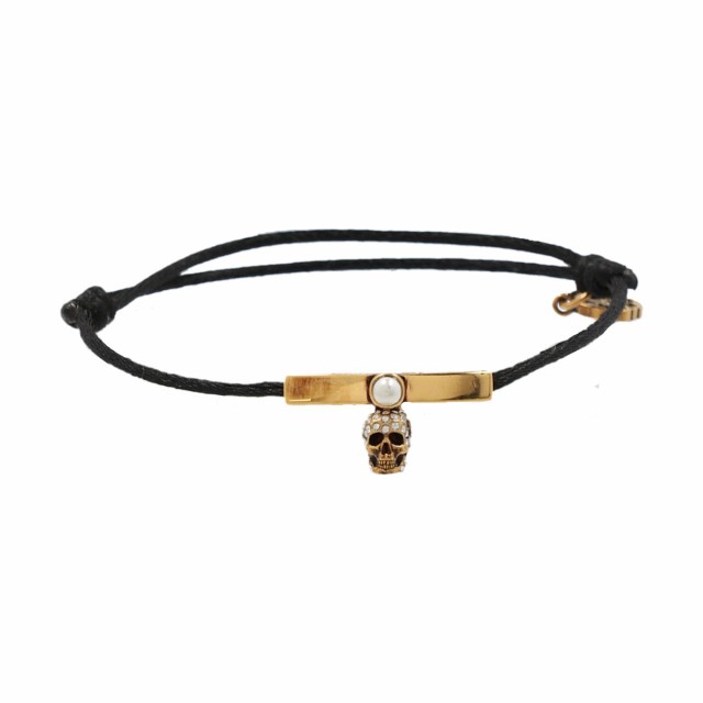 Alexander McQueen Pearly Skull Bracelet ブレスレット-