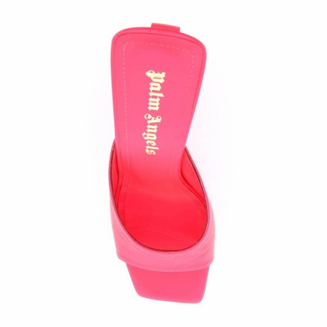 PALM ANGELS パーム エンジェルス Rosa Palm angels palm heel mules サンダル レディース 秋冬2023  PWIJ003F22LEA001 【関税・送料無料｜au PAY マーケット