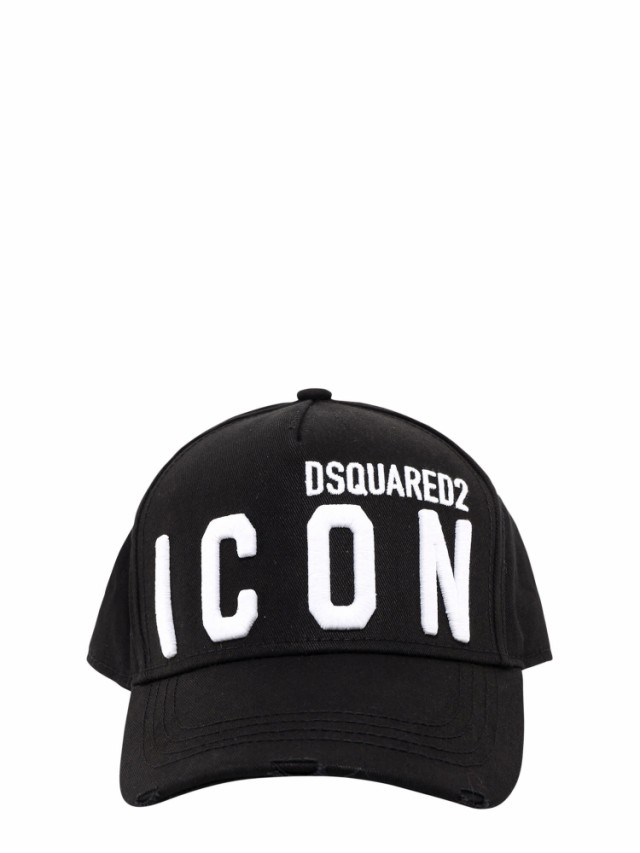 DSQUARED2 ディースクエアード ブラック BLACK 帽子 メンズ 春夏2023 BCM0412 05C00001M063  【関税・送料無料】【ラッピング無料】 ia｜au PAY マーケット