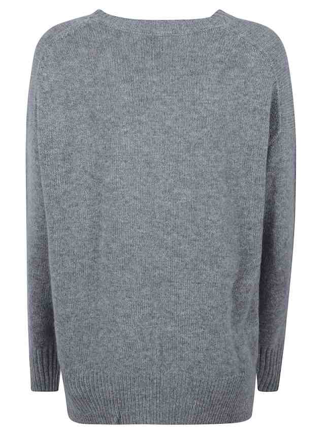 ALLUDE アリュード グレー Grey ニットウェア レディース 秋冬2023 23511151 83 【関税・送料無料】【ラッピング無料】  ia｜au PAY マーケット