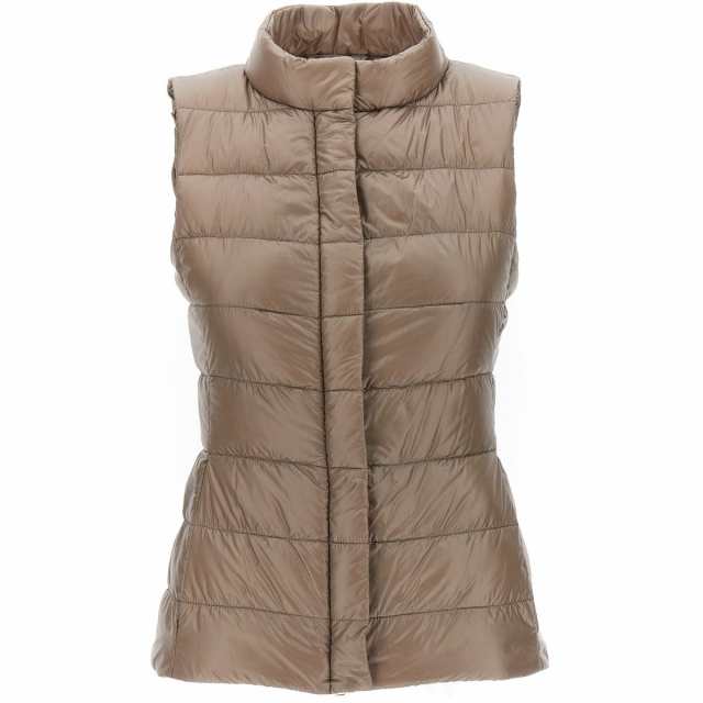 HERNO ヘルノ ベージュ Beige Giulia vest トップス レディース 秋冬