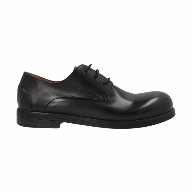 MARSELL マルセル Black Zucca media derby shoes ドレスシューズ