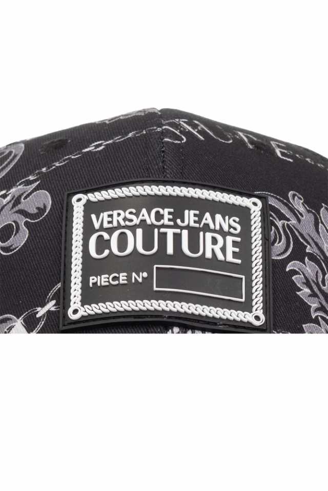 VERSACE JEANS COUTURE ヴェルサーチ ジーンズ クチュール 帽子 メンズ 秋冬2023 75GAZK18 ZG203PV3  【関税・送料無料】【ラッピング無料｜au PAY マーケット