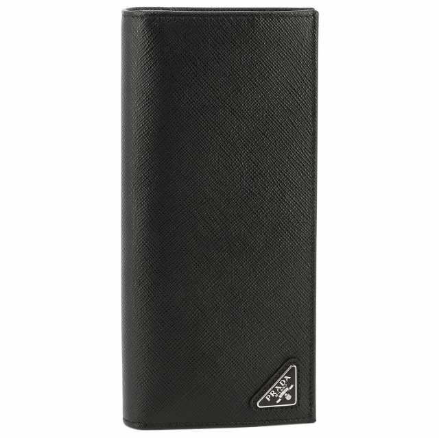 PRADA プラダ ブラック Black Saffiano Leather Wallet 財布 メンズ 秋冬2023 2MV836QHHF0002  【関税・送料無料】【ラッピング無料】 vi｜au PAY マーケット