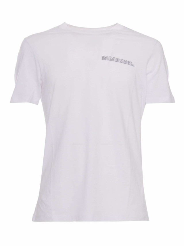 BALLANTYNE バランタイン ホワイト WHITE Tシャツ メンズ 春夏2023