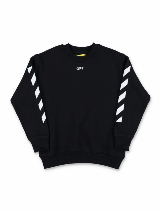 OFF-WHITE オフ ホワイト ブラック BLACK スウェット ボーイズ 秋冬