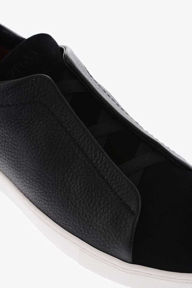ERMENEGILDO ZEGNA エルメネジルド メンズ SNEAKERS ゼニア LEATHER 