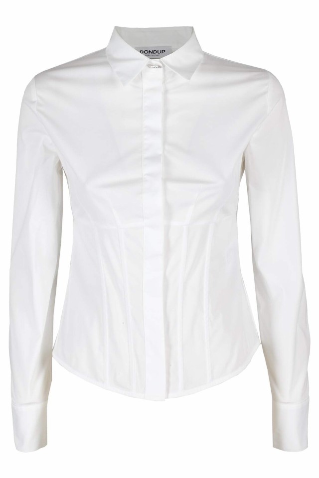 送料無料】 ドンダップ レディース シャツ トップス Top White-