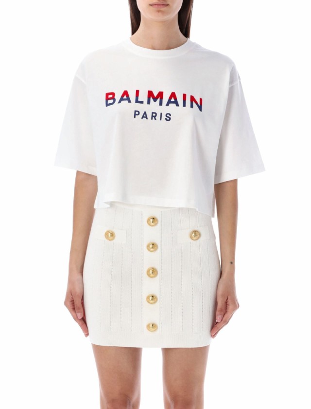 BALMAIN バルマン Tシャツ レディース 秋冬2023 BF1EE020BC46GPY