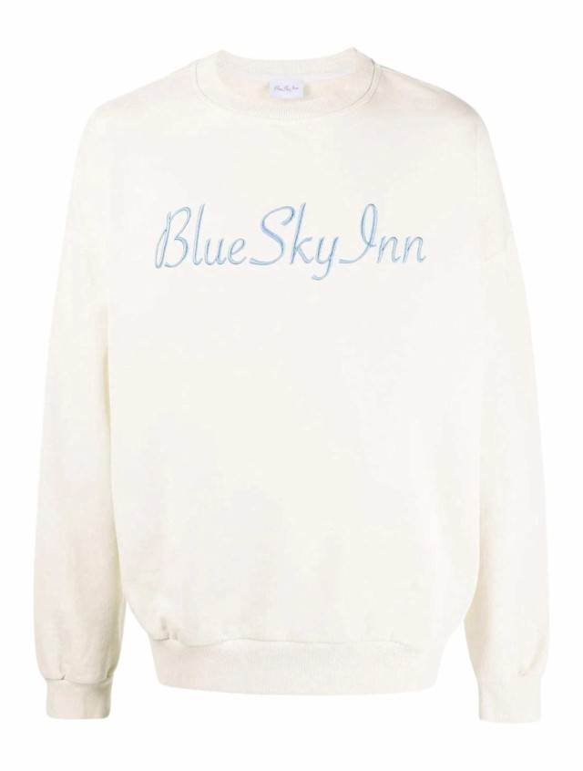 BLUE SKY INN トレーナー メンズ 秋冬2023 BS2101CN001 CRM CREAM