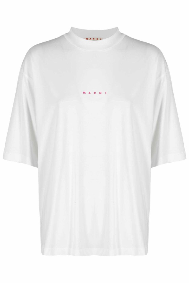 MARNI マルニ ホワイト WHITE Tシャツ レディース 秋冬2023 USCS87