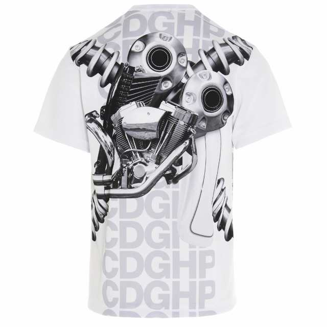 COMME DES GARCONS HOMME PLUS コムデギャルソン オム プリュス White All-over print t-shirt  Tシャツ メンズ 春夏2021 PGT0150511 【関｜au PAY マーケット