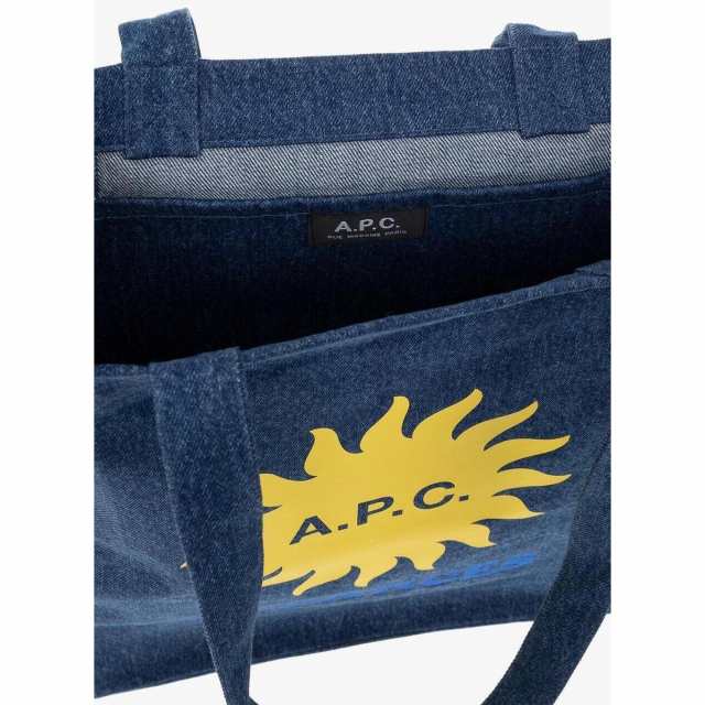 在庫あお得 A.P.C. アーペーセー BLU トートバッグ メンズ 春夏2023