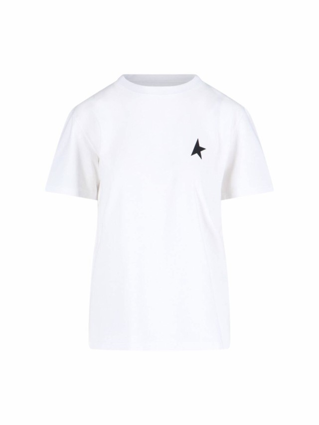 GOLDEN GOOSE ゴールデン グース デラックス ブランド White Tシャツ レディース 秋冬2023 GWP01220 P000593  10364 【関税・送料無料】【｜au PAY マーケット