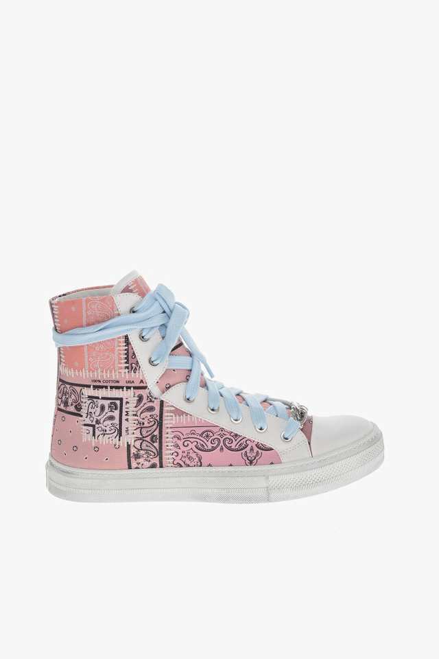 AMIRI アミリ スニーカー Y0F22498CC SAL メンズ HIGH-TOP BANDANA PAISLEY PATTERNED  SNEAKERS 【関税・送料無料】【ラッピング無料】 d｜au PAY マーケット