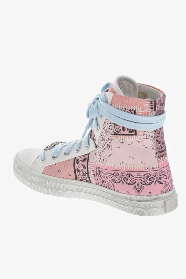 AMIRI アミリ スニーカー Y0F22498CC SAL メンズ HIGH-TOP BANDANA PAISLEY PATTERNED  SNEAKERS 【関税・送料無料】【ラッピング無料】 d｜au PAY マーケット