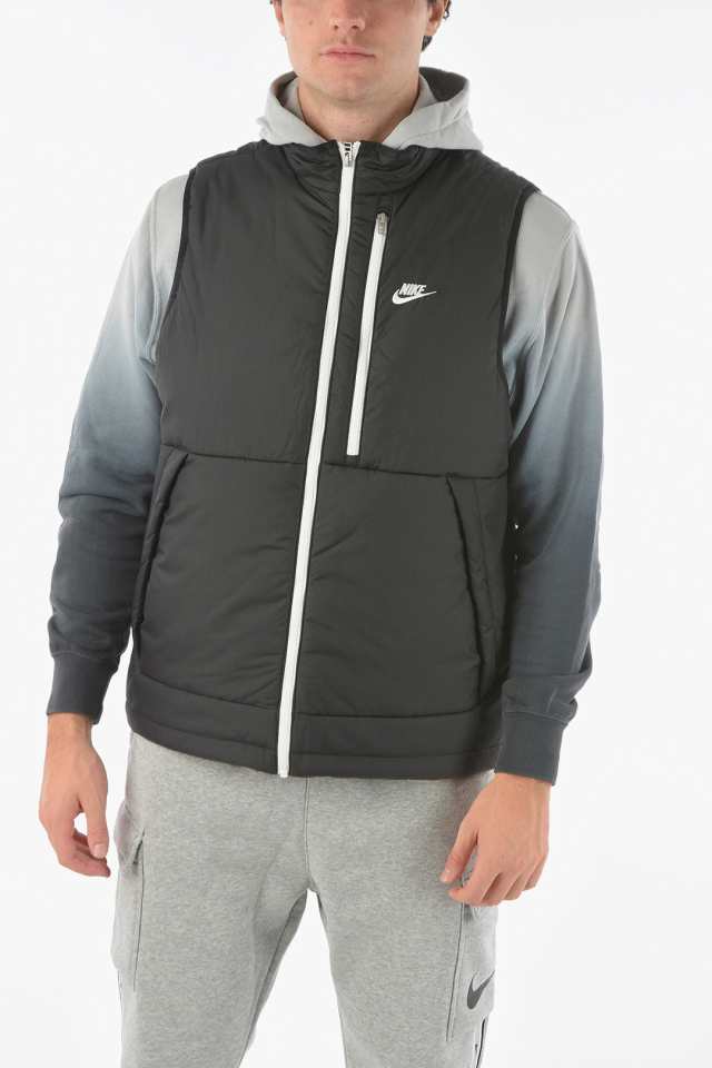 NIKE ナイキ Black ジャケット DD6869-010 メンズ CONTRASTING ZIP SLEEVELESS THERMA FIT  PADDED JACKET 【関税・送料無料】【ラッピン｜au PAY マーケット