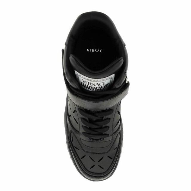 VERSACE ヴェルサーチ ブラック BLACK スニーカー メンズ 春夏2023 1A06403 1008964 1B00P  【関税・送料無料】【ラッピング無料】 ia｜au PAY マーケット