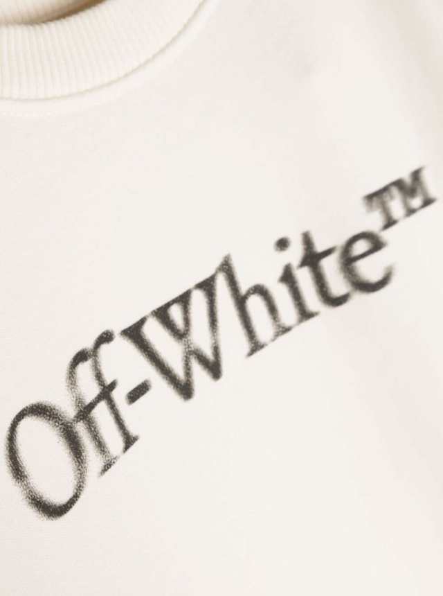 OFF-WHITE オフ ホワイト White スウェット ボーイズ 秋冬2023 OBBA001F23FLE0080310  【関税・送料無料】【ラッピング無料】 ia｜au PAY マーケット