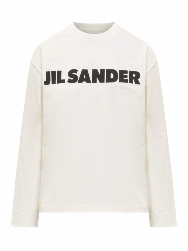 JIL SANDER ジルサンダー ホワイト WHITE Tシャツ レディース 秋冬2023 J02GC0107 J45047102  【関税・送料無料】【ラッピング無料】 ia｜au PAY マーケット