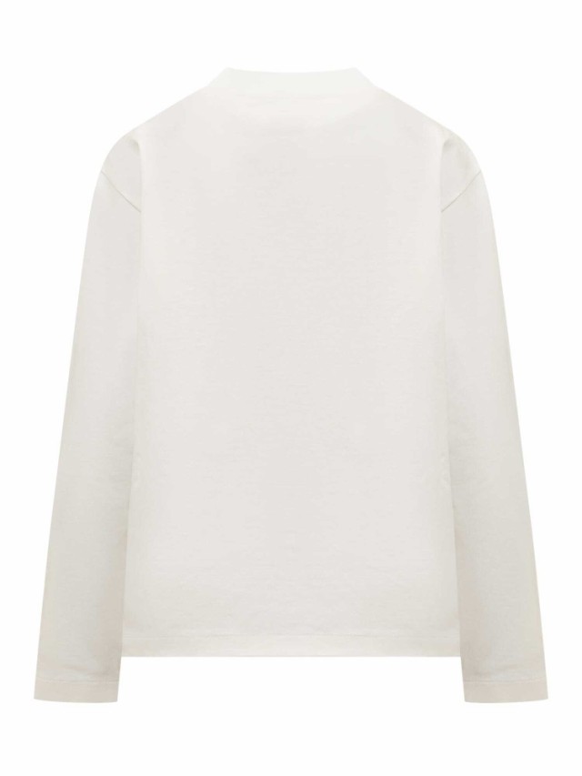 JIL SANDER ジルサンダー ホワイト WHITE Tシャツ レディース 秋冬2023 J02GC0107 J45047102  【関税・送料無料】【ラッピング無料】 ia｜au PAY マーケット