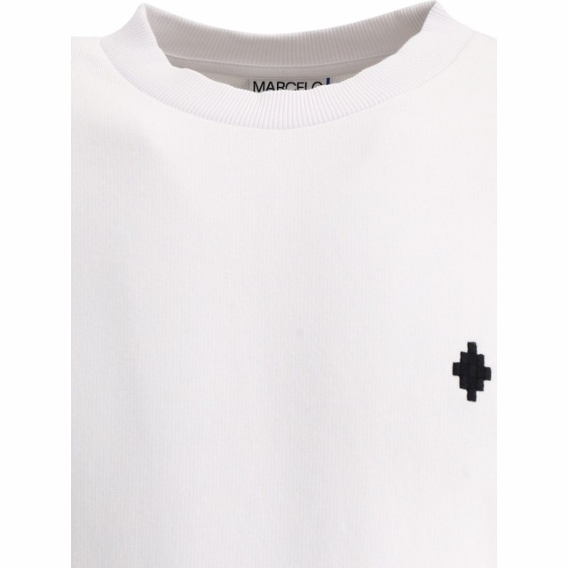 MARCELO BURLON COUNTY OF MILAN マルセロブロンカウンティオブミラン ホワイト White ”Cross”  sweatshirt トレーナー メンズ 秋冬2022｜au PAY マーケット