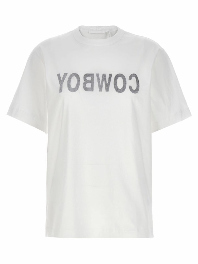 HELMUT LANG ヘルムート ラング White Tシャツ レディース 秋冬2023