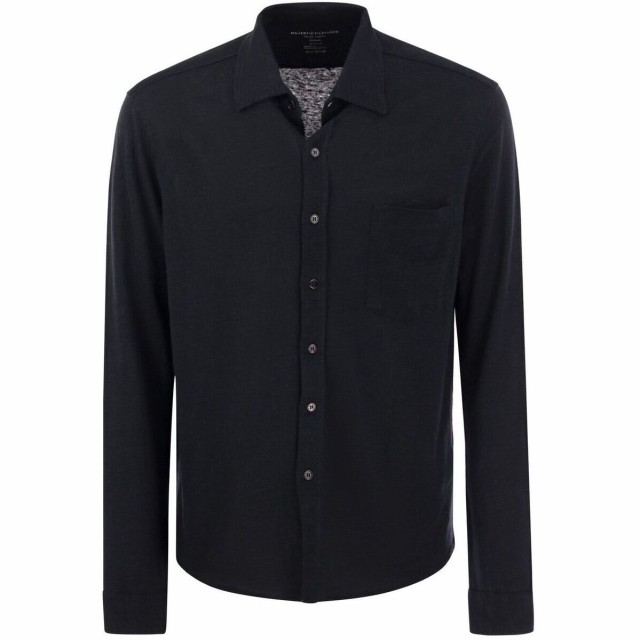 MAJESTIC FILATURES マジェスティック フィラチュール Dark Blue シャツ メンズ 春夏2023 S23M011 HCH053  003 【関税・送料無料】【ラッの通販はau PAY マーケット BRANDSHOP・クラージュ au PAY マーケット－通販サイト