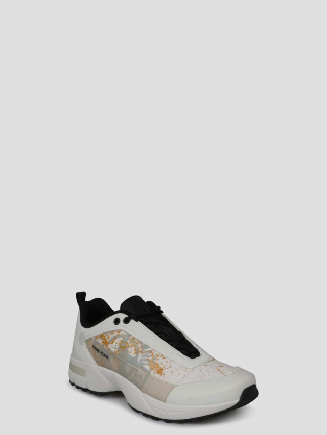 STONE ISLAND ストーン アイランド ホワイト White スニーカー メンズ 秋冬2023 79FWS0303 V0097  【関税・送料無料】【ラッピング無料】 ｜au PAY マーケット