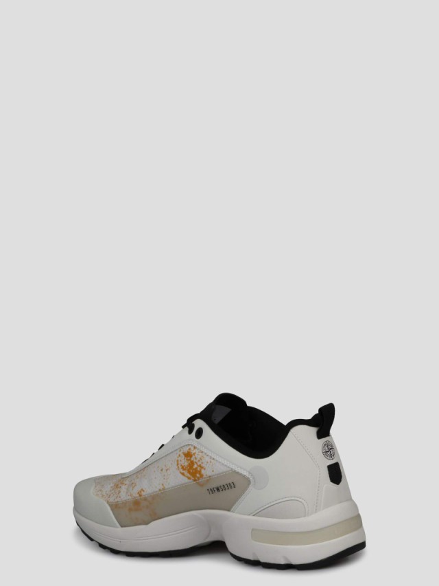STONE ISLAND ストーン アイランド ホワイト White スニーカー メンズ 秋冬2023 79FWS0303 V0097  【関税・送料無料】【ラッピング無料】 ｜au PAY マーケット