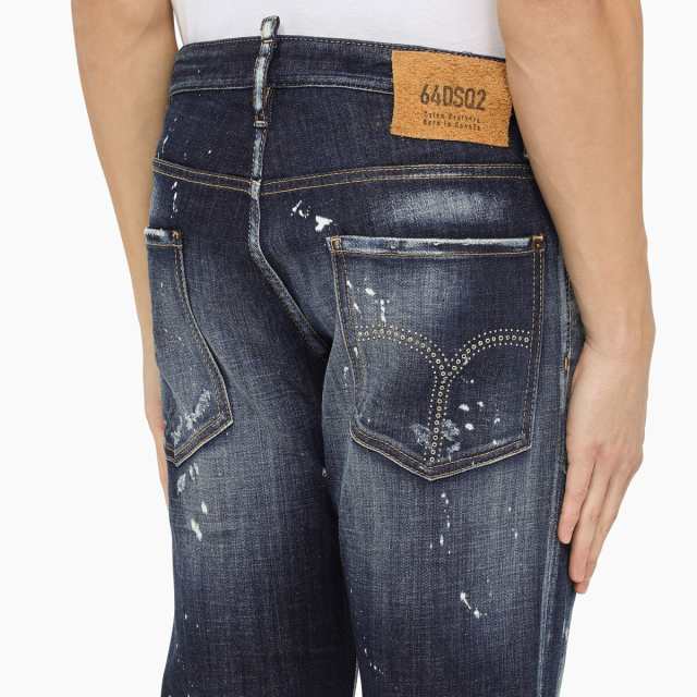 DSQUARED2 ディースクエアード Blue パンツ メンズ 春夏2023 S74LB1233S30342/M_DSQUA-470  【関税・送料無料】【ラッピング無料】 ff｜au PAY マーケット
